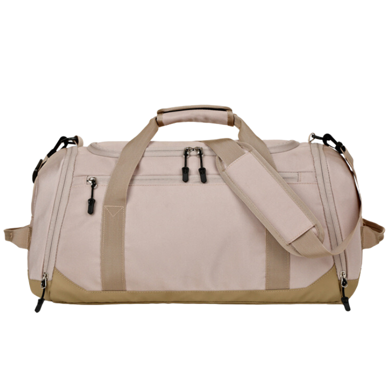 Oxford Cloth Sports Fitness Bag with Shoe Compartment