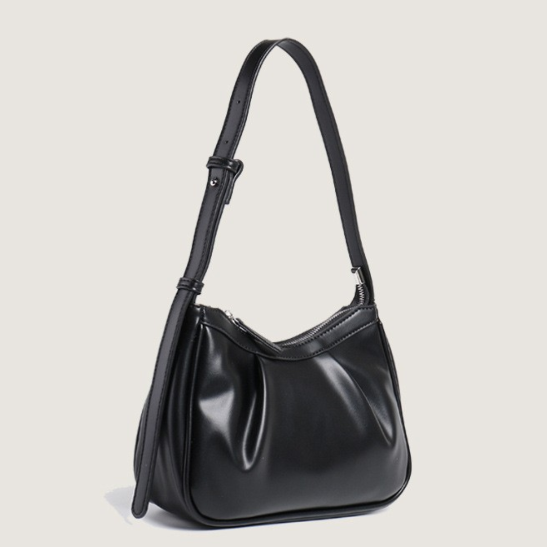 Pleated Cloud  Armpit Baguette Shoulder Bag
