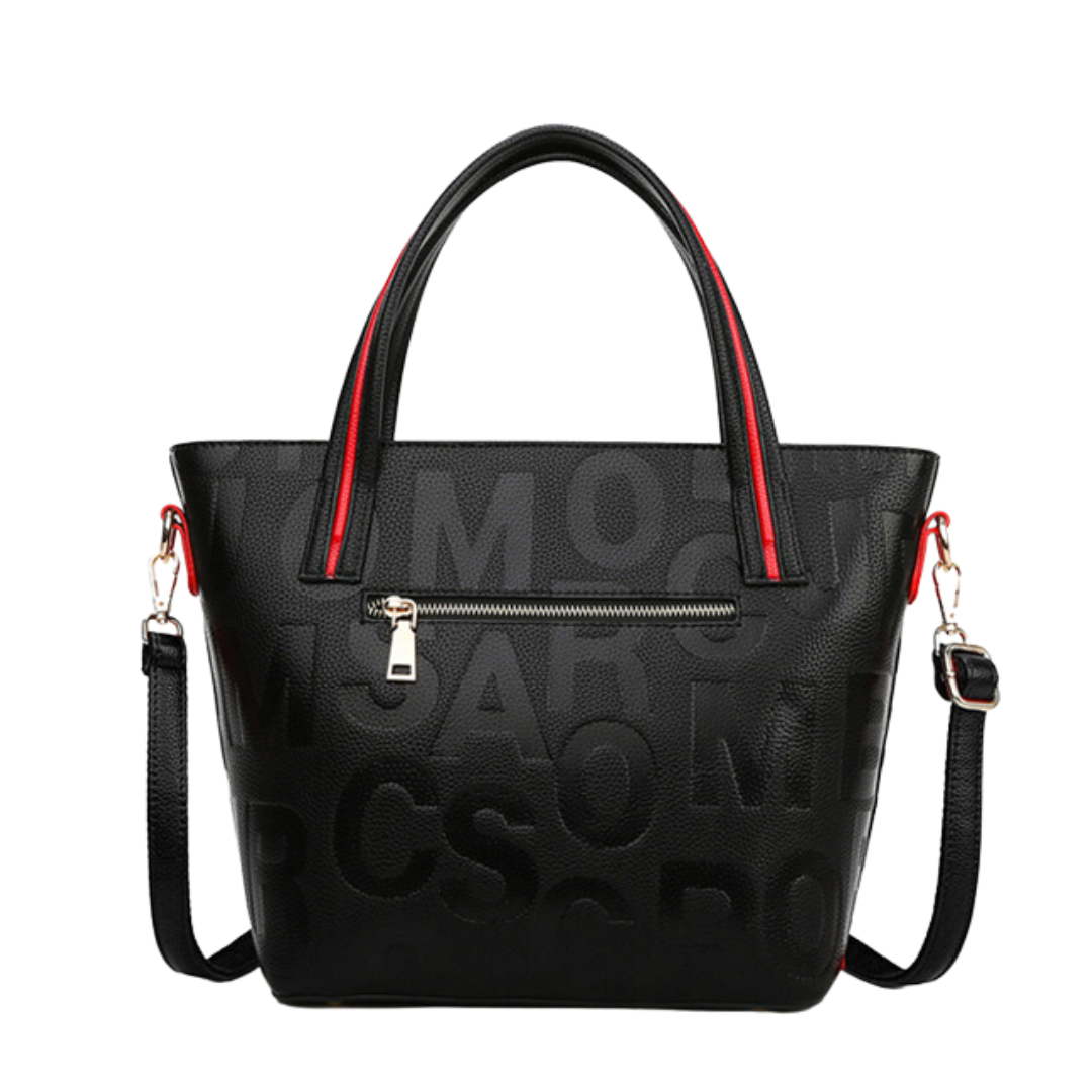 Letter Print  Large Capacity Casual Handbag