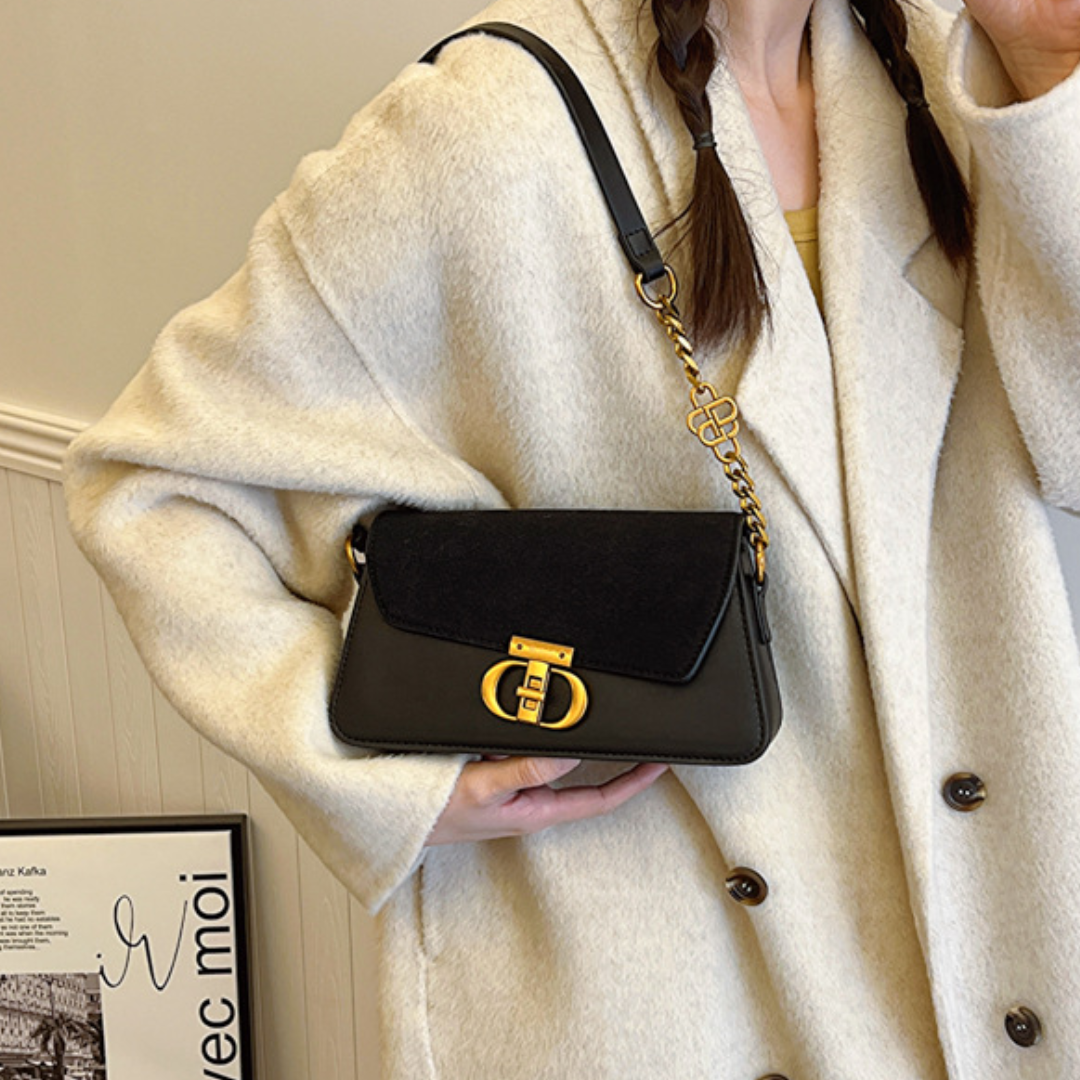 Frosted  Velvet Chain Retro Armpit Shoulder Bag