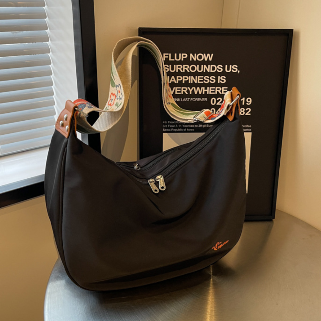 Style Nylon Dumpling Shoulder Messenger Bag