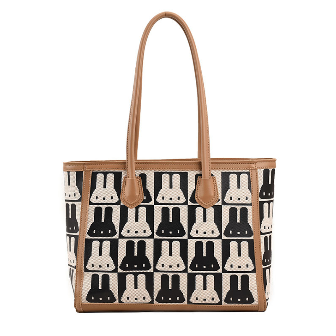Canvas College Tote Bag for Women