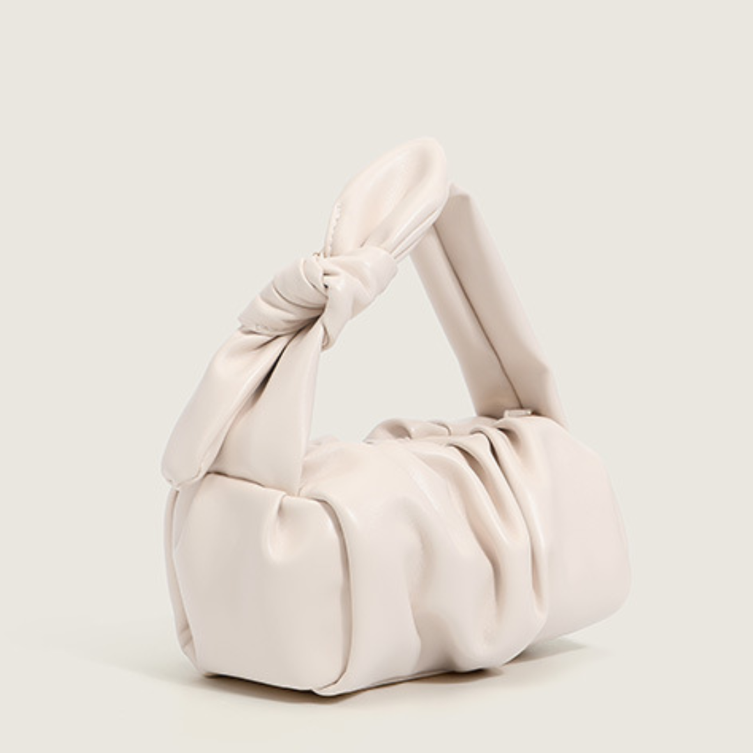 Cloud Style  Pleated Chain Strap Handbag
