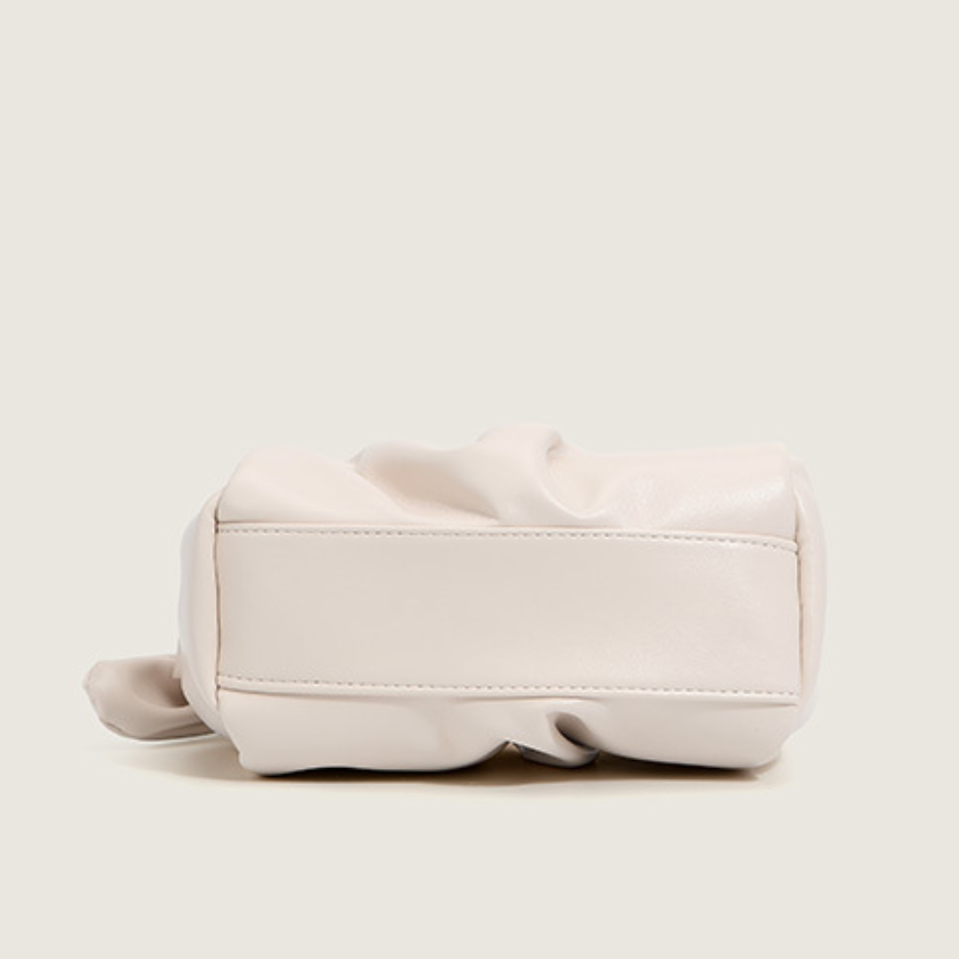 Cloud Style  Pleated Chain Strap Handbag