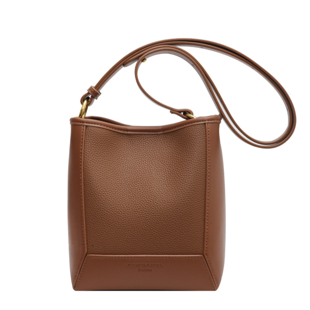 Niche Bucket Messenger Shoulder Bag