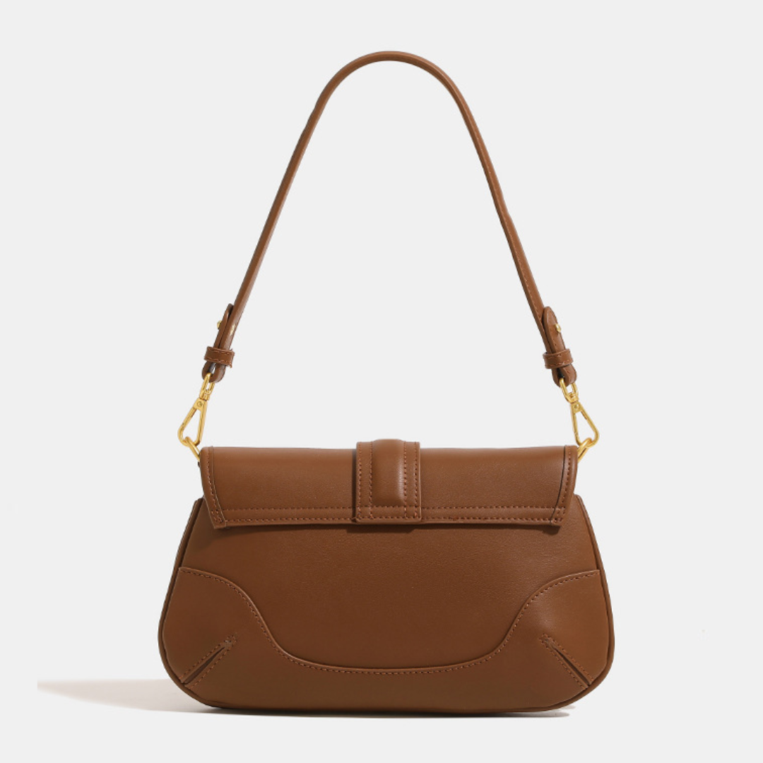 Retro  Textured Niche Underarm Saddle Messenger