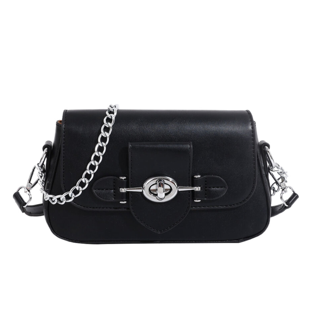 Spring Faux Leather Fashion Chain Small Square Bag