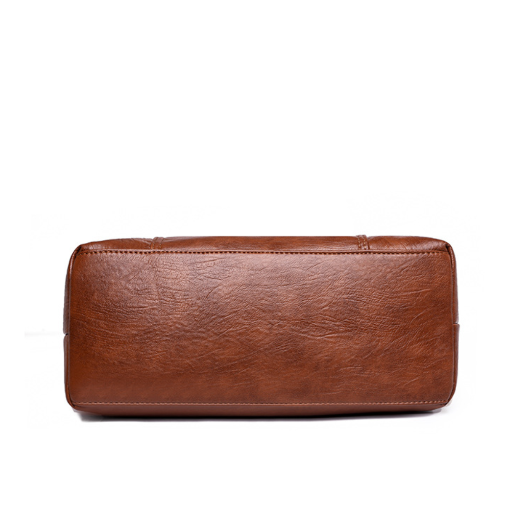 European Style Large Soft Leather  Shoulder Bag