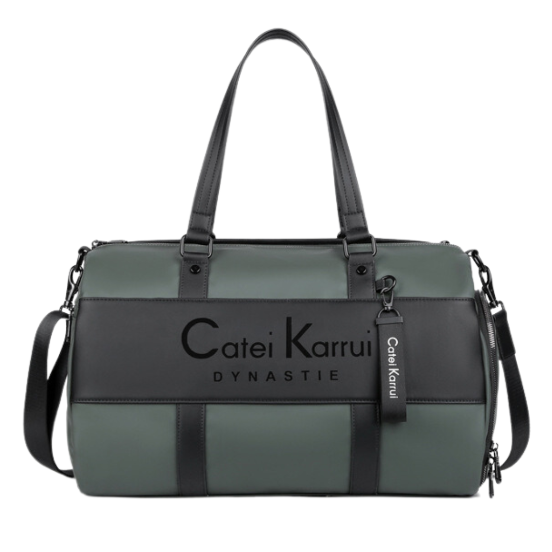 CateiKarrui Versatile Men's Oxford Cloth Duffle Bag