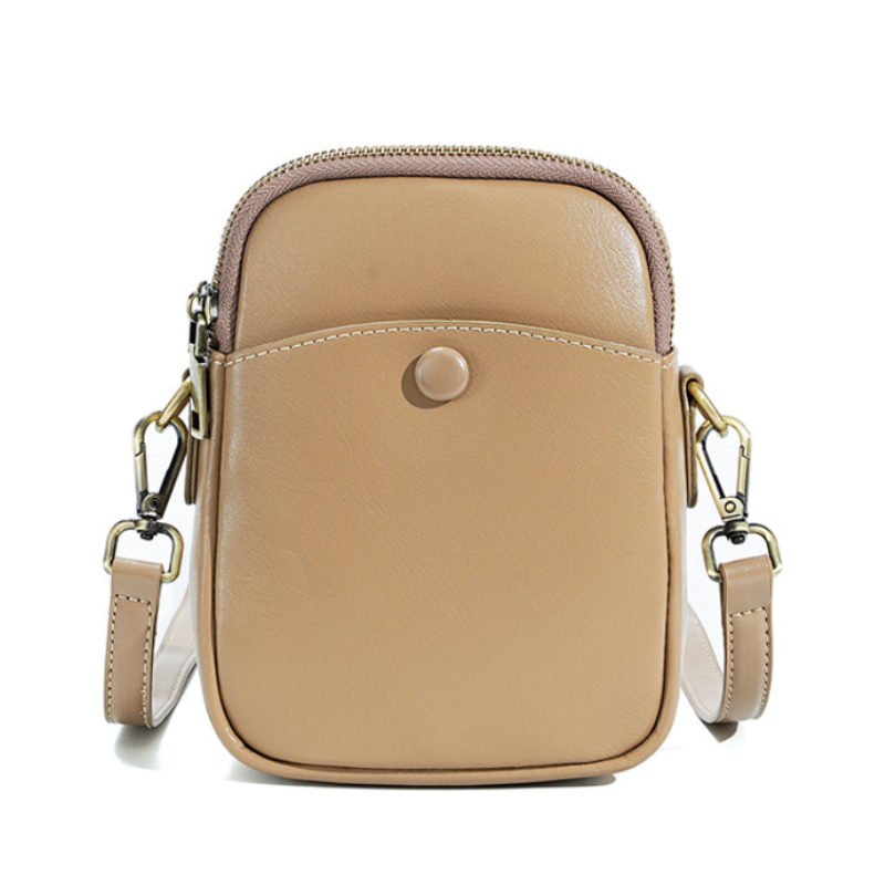 Customizable Mini Faux Leather Women's Crossbody Bag
