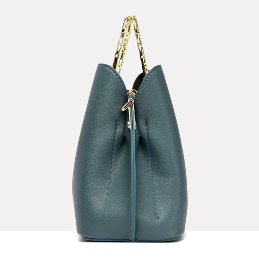 Brand Beautiful Contrast Color Women's  Handbag