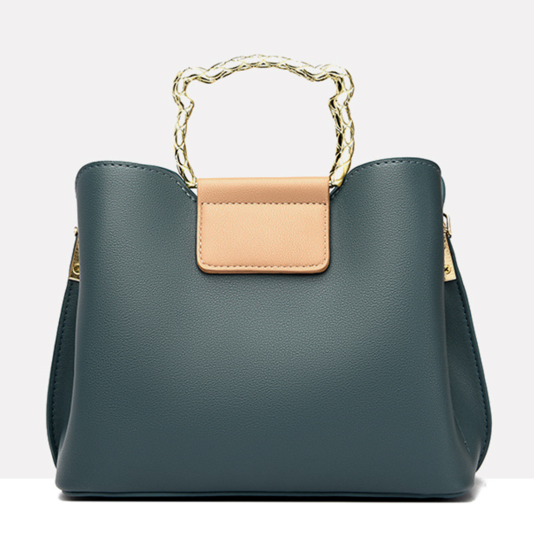 Brand Beautiful Contrast Color Women's  Handbag