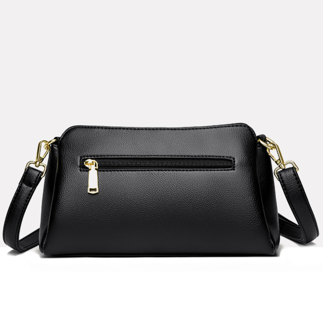 Multi-Layer Soft Leather Women's  Shoulder Bag