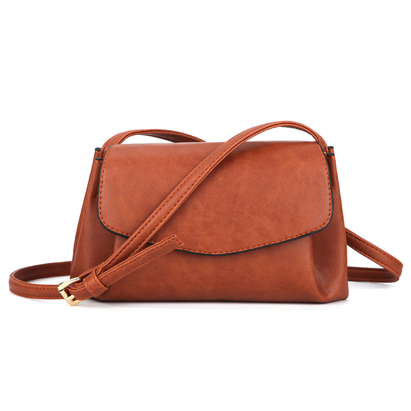 Simple Solid  Crossbody Bag