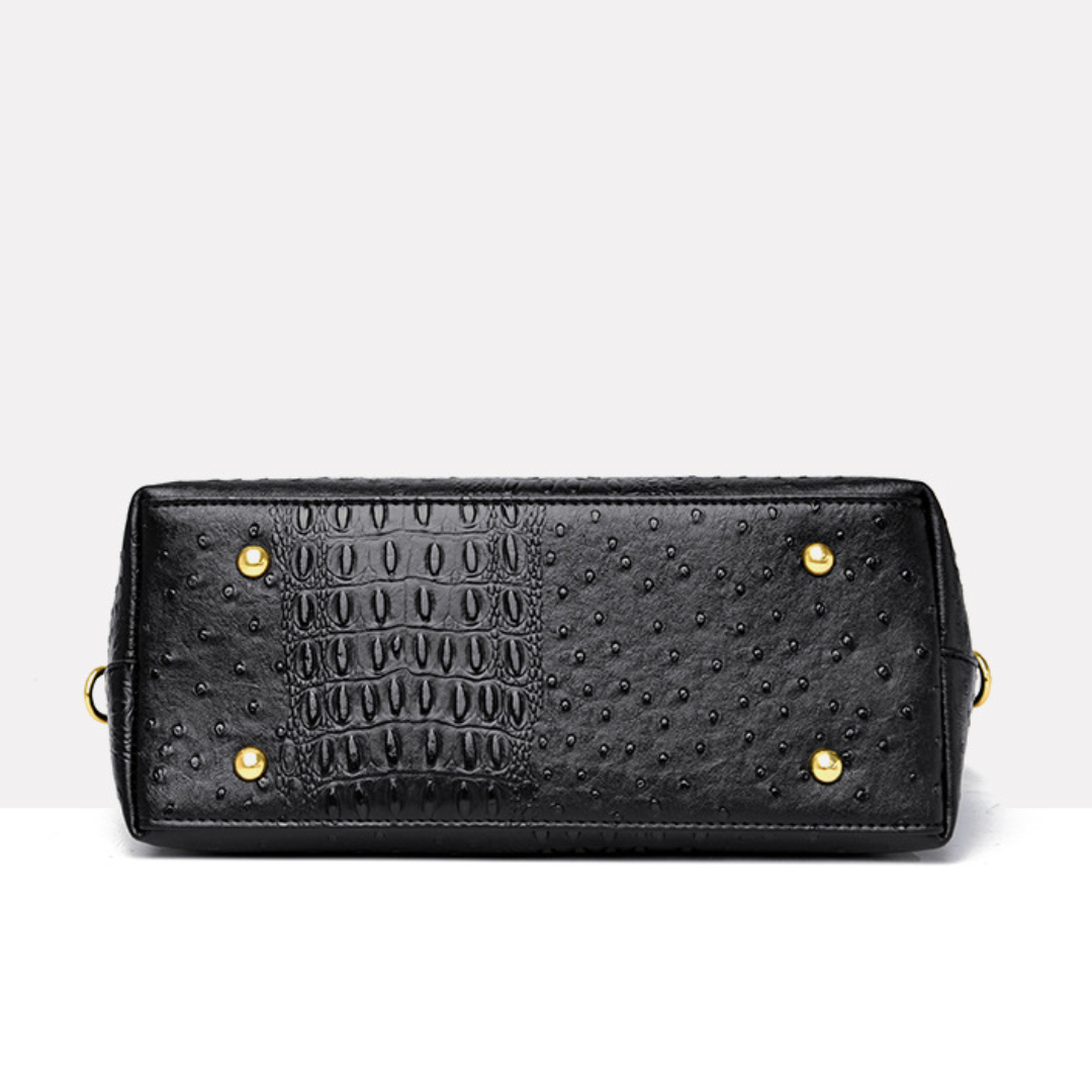 Large Capacity Crocodile Pattern  Mom Handbag