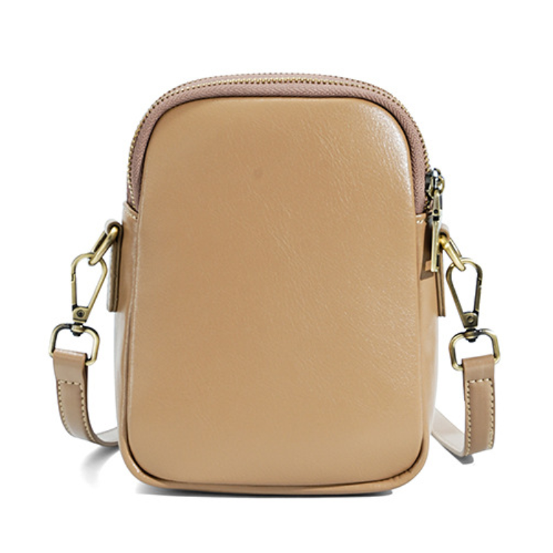 Customizable Mini Faux Leather Women's Crossbody Bag