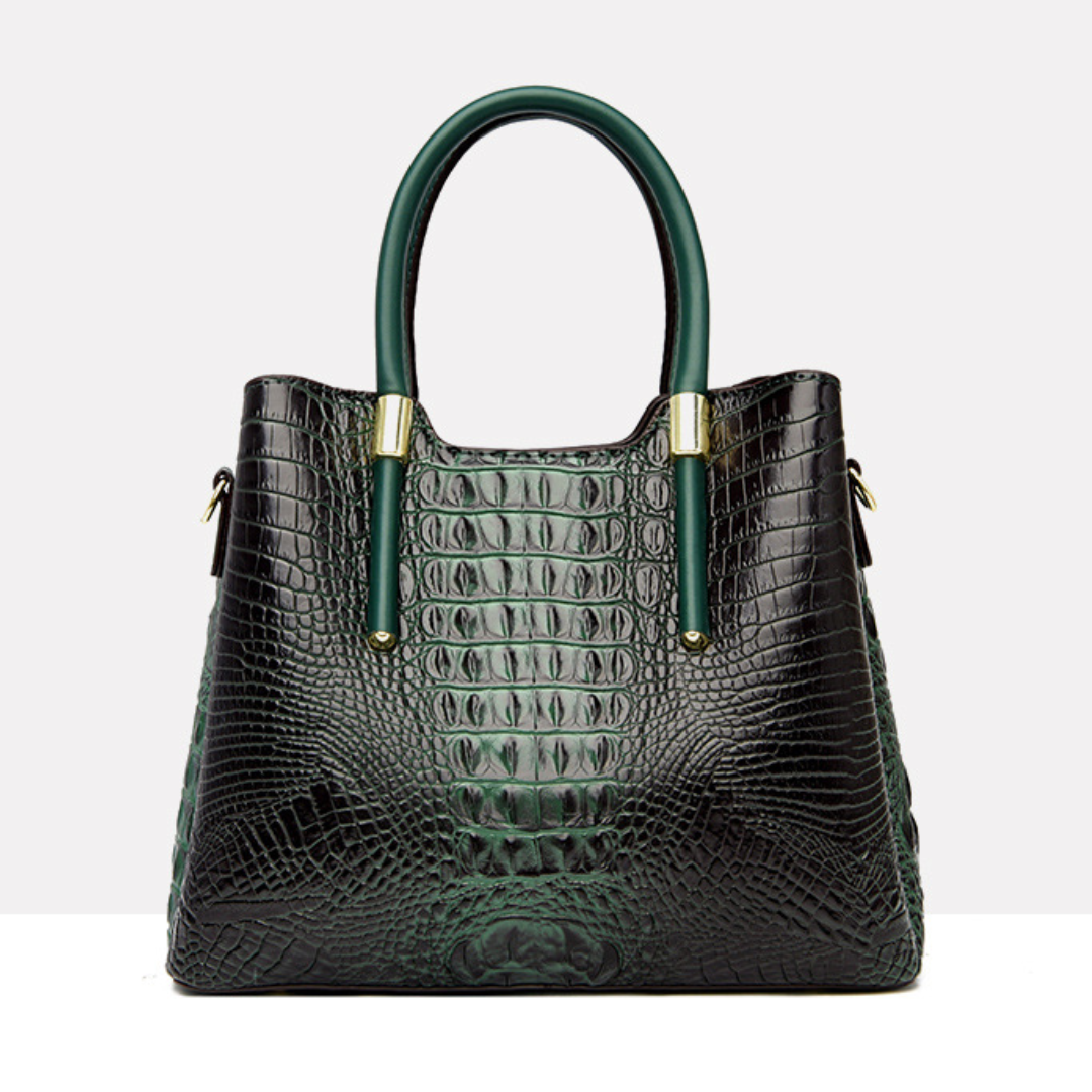 Fashionable Crocodile Pattern  Women's Handbag